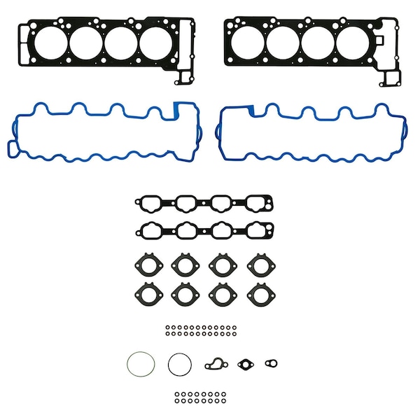 Fel-Pro 08-99 Mb V8 5.0L Sohc 113.960/961/965/96 Cyli H-Gskt Set, Hs26611Pt HS26611PT - main